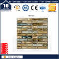 Brown Mix Blue Crystal Glass Mosaic Mm60062